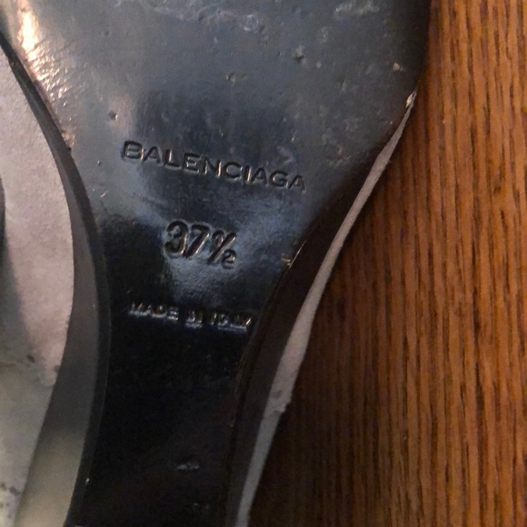 Balenciaga Suede Ankle Boot EU 37 1/2 - Picture 9 of 15